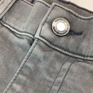6x30 Lands End Women's Straight leg High Waist Jean Grey